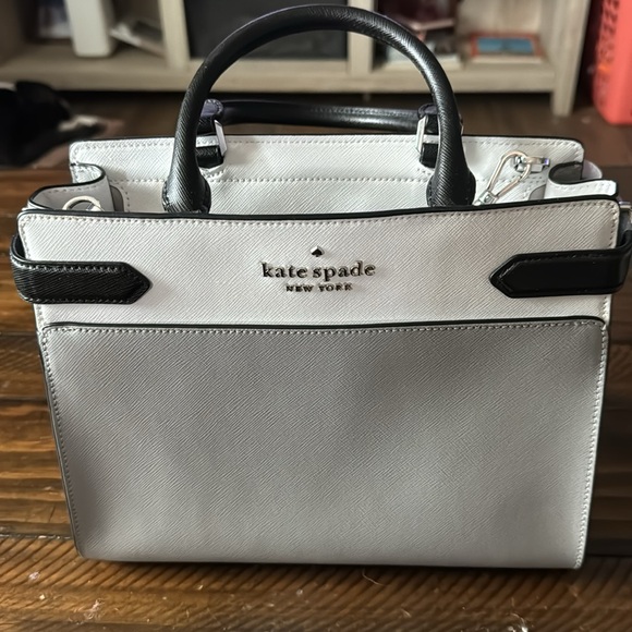 NWT Kate Spade New York Staci Medium Saffiano Leather Satchel - Picture 1 of 9